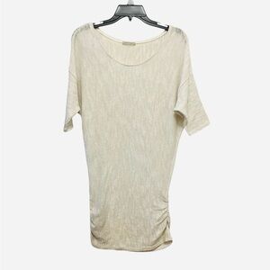 Katie K Knitted Tunic Cream Top